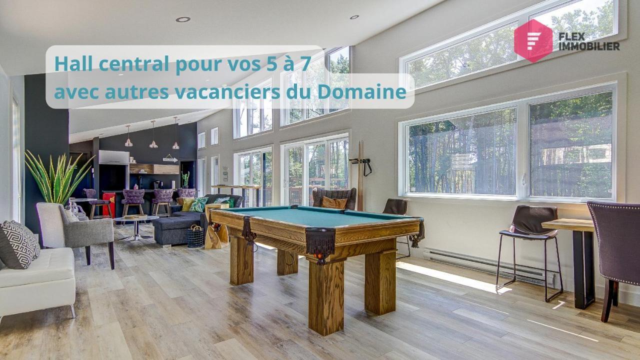 Le Bleu Bourgeois De Portneuf - Natural Elegance - Hot Tub, Sauna And Pool Pont-Rouge Екстериор снимка