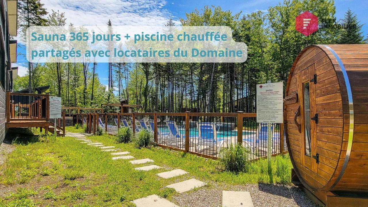 Le Bleu Bourgeois De Portneuf - Natural Elegance - Hot Tub, Sauna And Pool Pont-Rouge Екстериор снимка