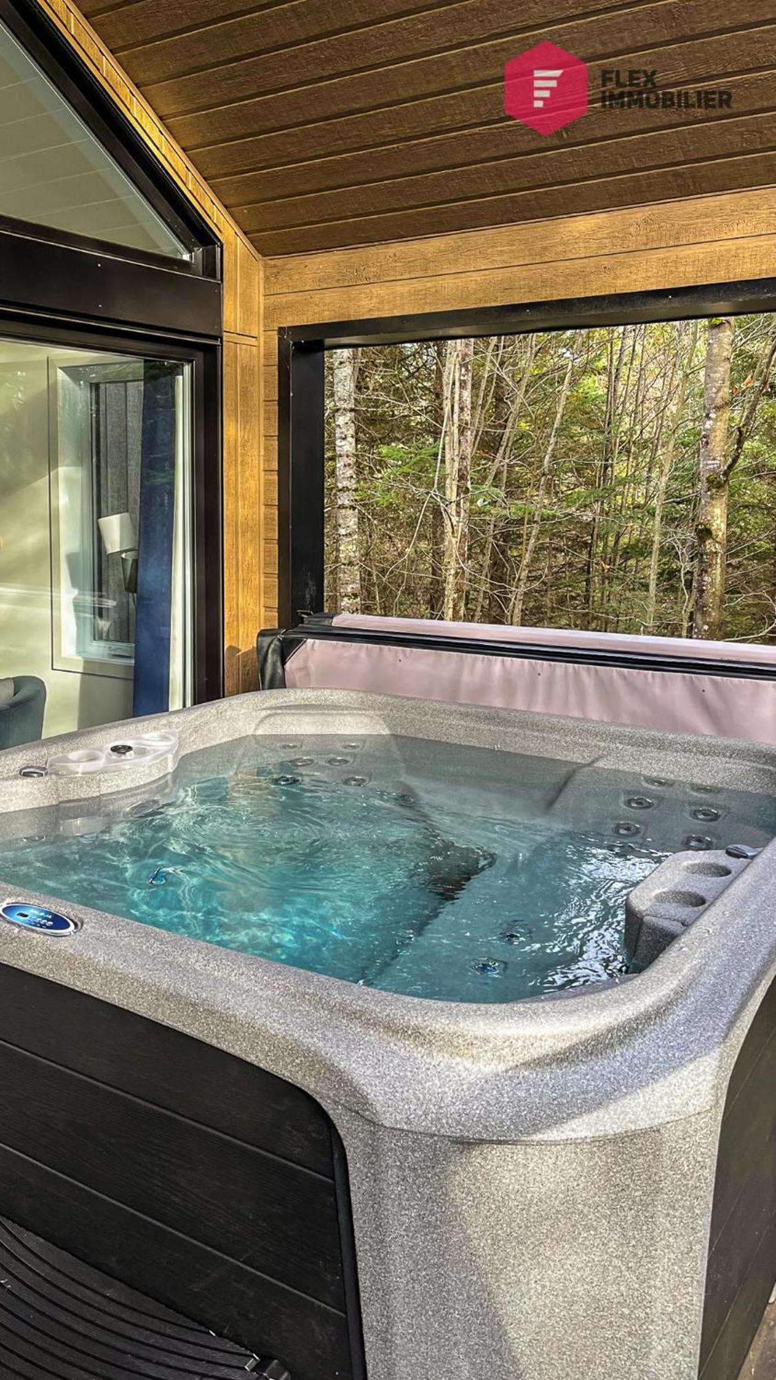 Le Bleu Bourgeois De Portneuf - Natural Elegance - Hot Tub, Sauna And Pool Pont-Rouge Екстериор снимка